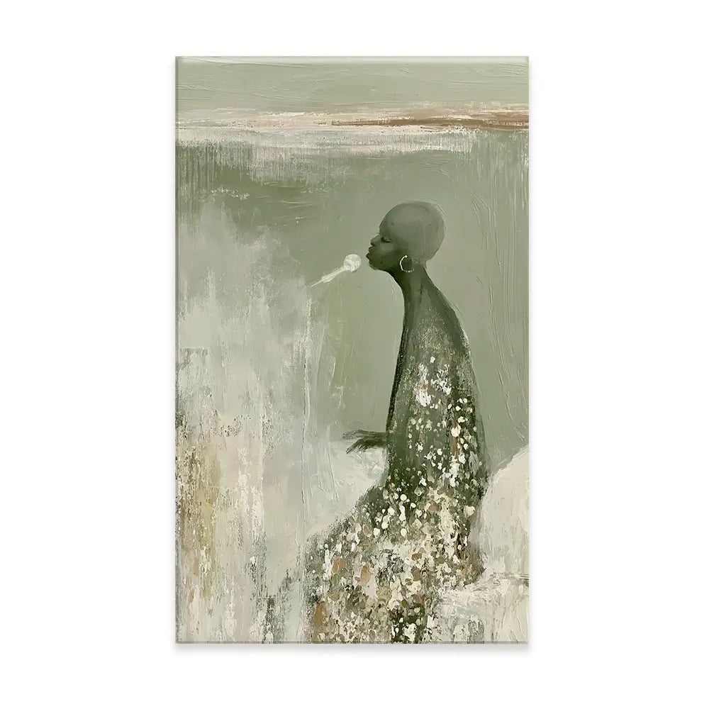 Making A Wish Canvas Print Making A Wish Canvas Print wall art product Chromatic Storm Studio