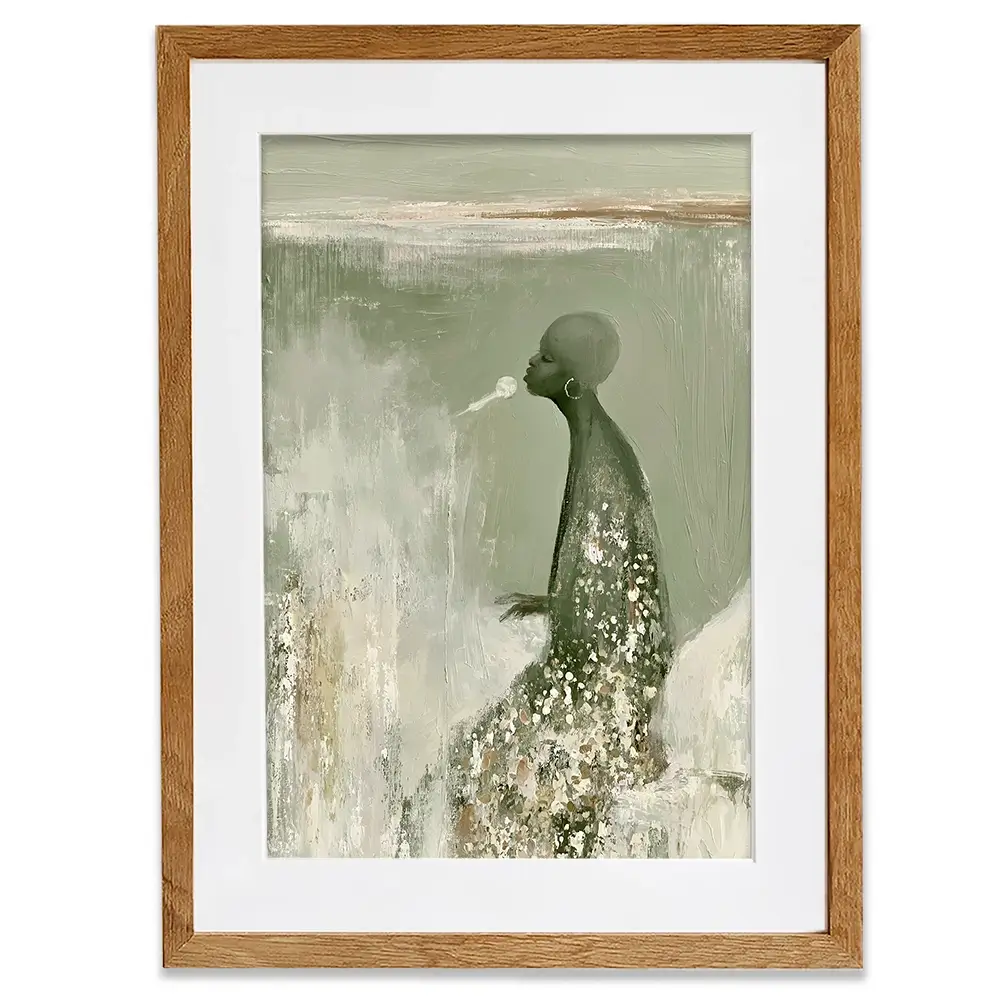 Making A Wish Framed Art Print Making A Wish Framed Art Print wall art product Chromatic Storm Studio