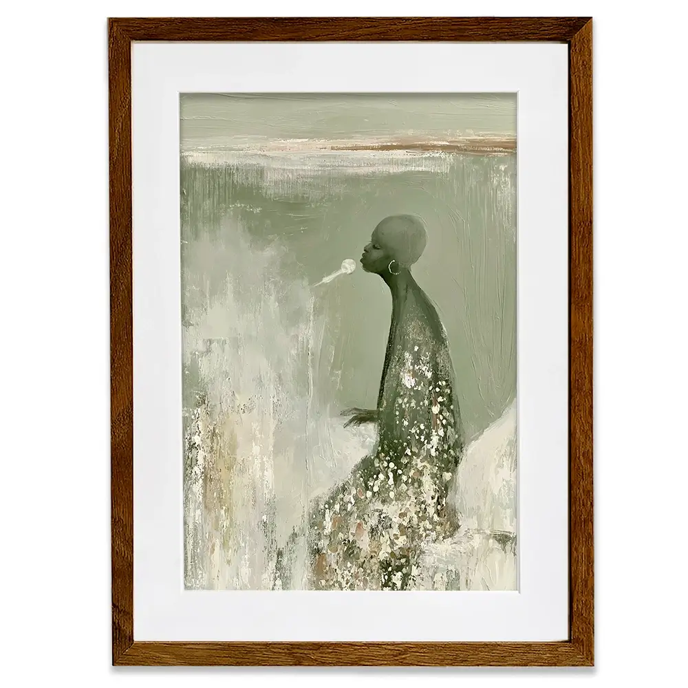 Making A Wish Framed Art Print Making A Wish Framed Art Print wall art product Chromatic Storm Studio