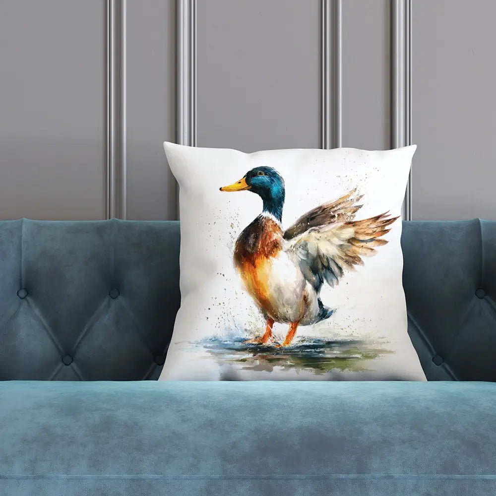 Mallard Flight Cushion Mallard Flight Cushion wall art product LSR Design Studio - Independent