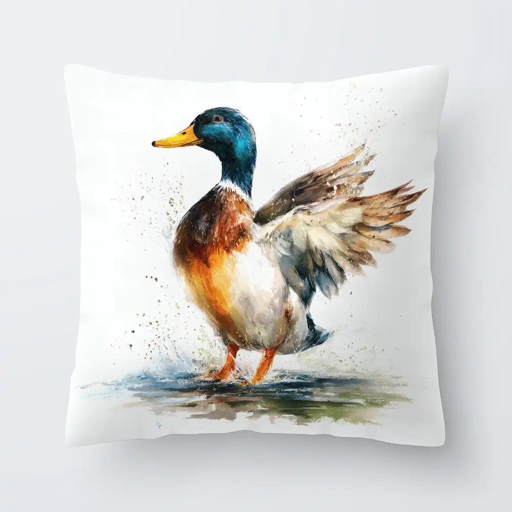 Mallard Flight Cushion Mallard Flight Cushion wall art product LSR Design Studio - Independent