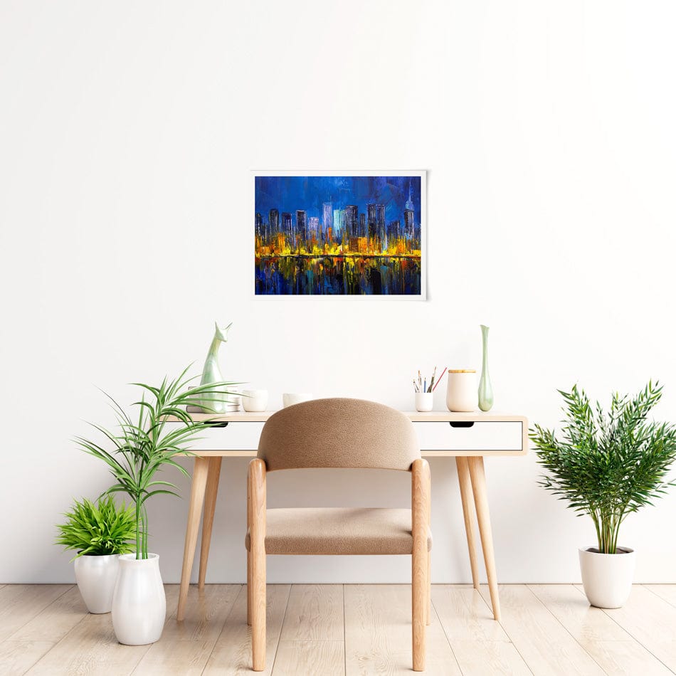 Manhattan Bay Art Print wall art product / Shutterstock