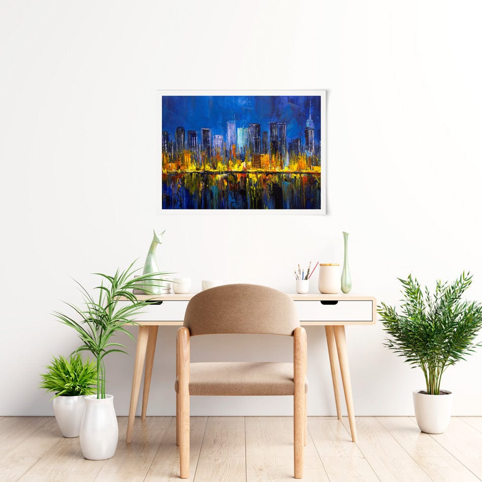 Manhattan Bay Art Print wall art product / Shutterstock