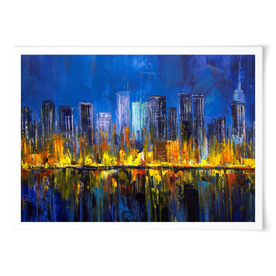 Manhattan Bay Art Print wall art product / Shutterstock