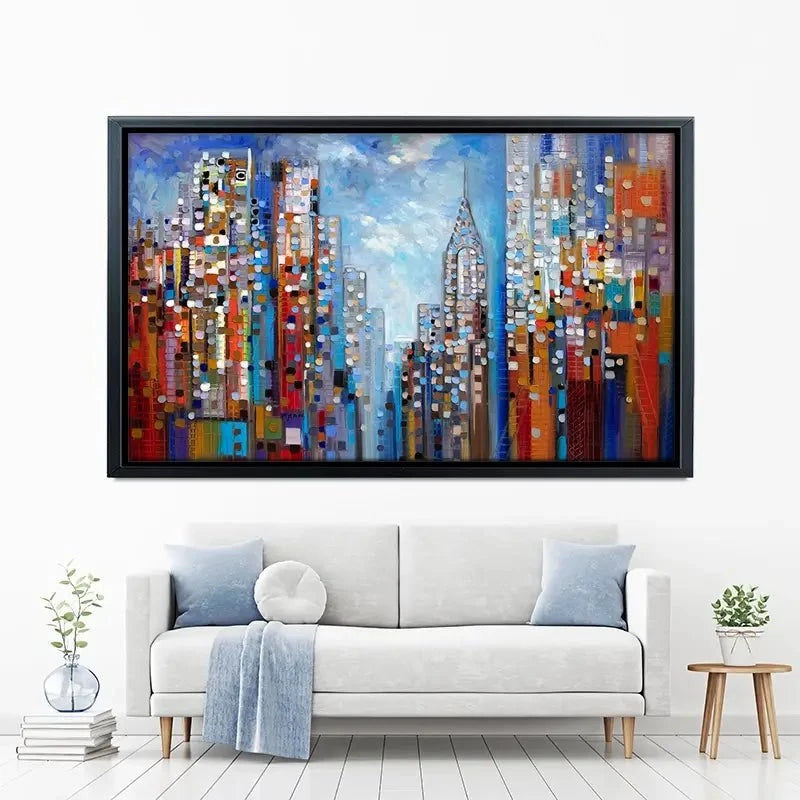 Manhattan Canvas Print Manhattan Canvas Print wall art product Ekaterina Ermilkina