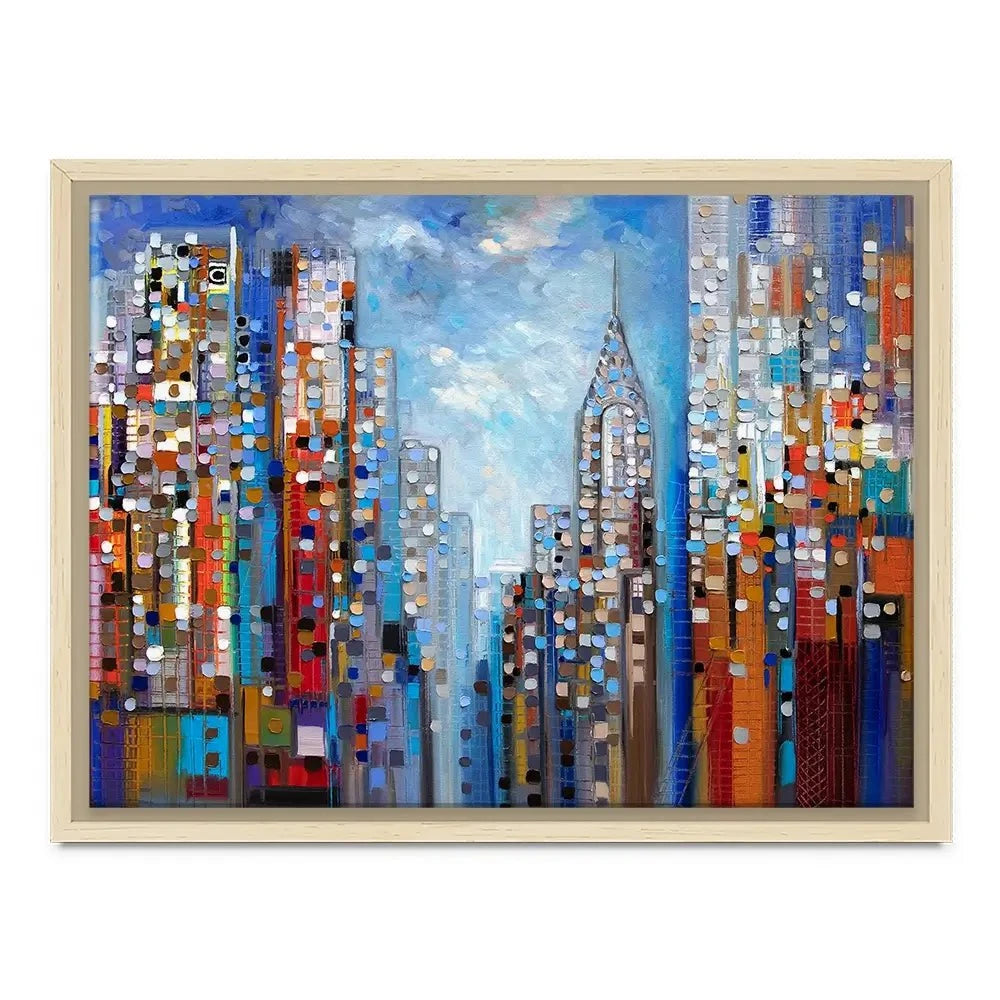Manhattan Canvas Print Manhattan Canvas Print wall art product Ekaterina Ermilkina