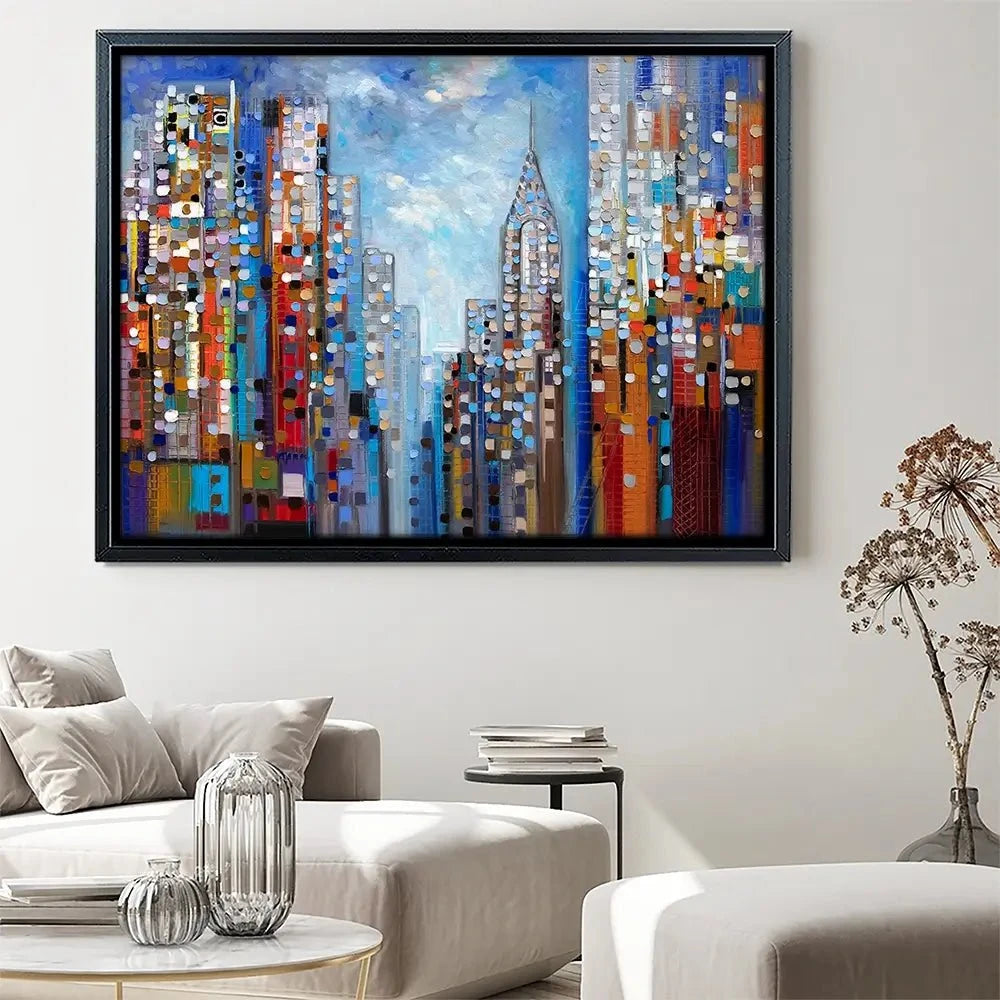 Manhattan Canvas Print Manhattan Canvas Print wall art product Ekaterina Ermilkina