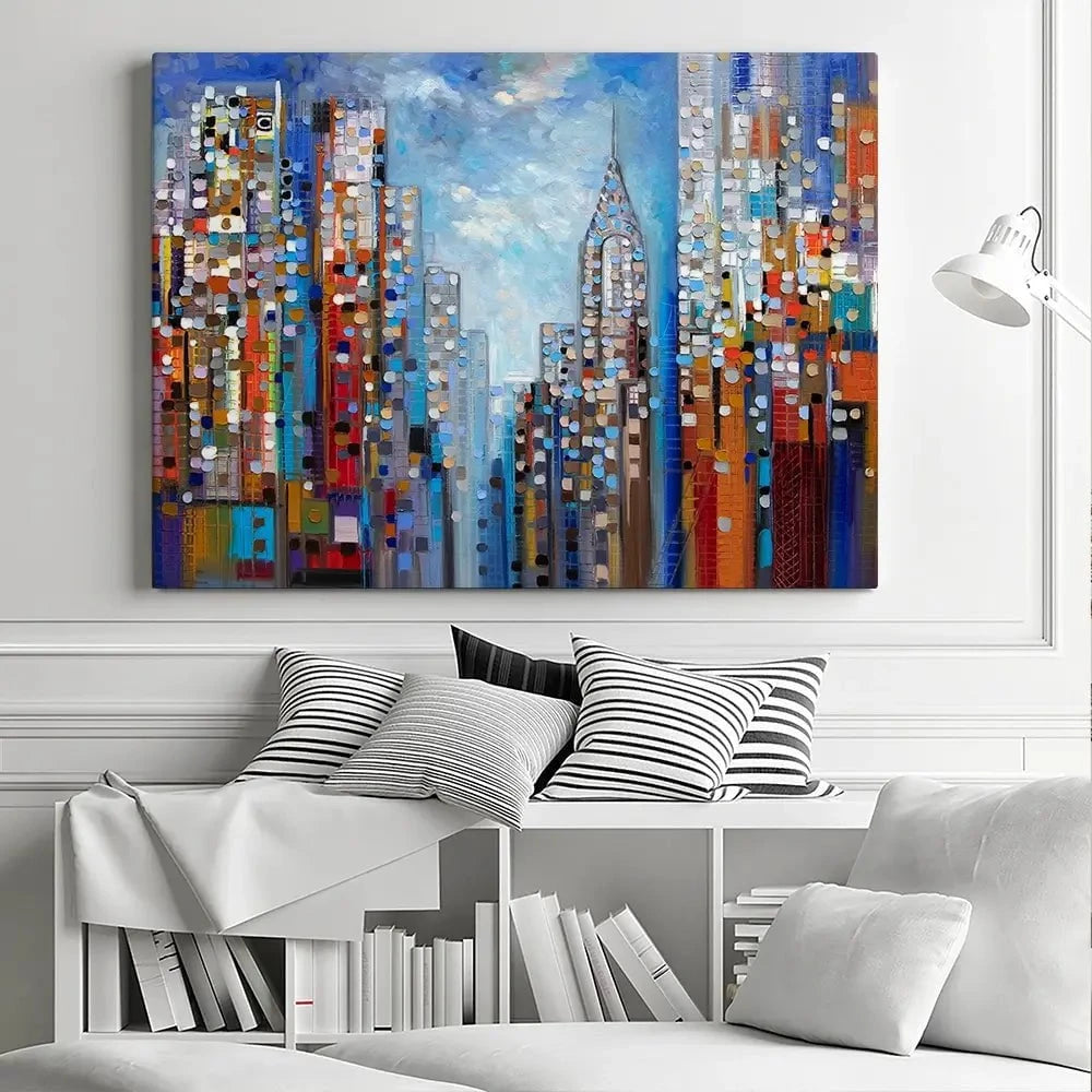 Manhattan Canvas Print Manhattan Canvas Print wall art product Ekaterina Ermilkina