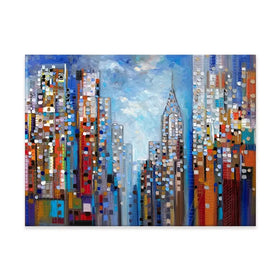 Manhattan Canvas Print Manhattan Canvas Print wall art product Ekaterina Ermilkina