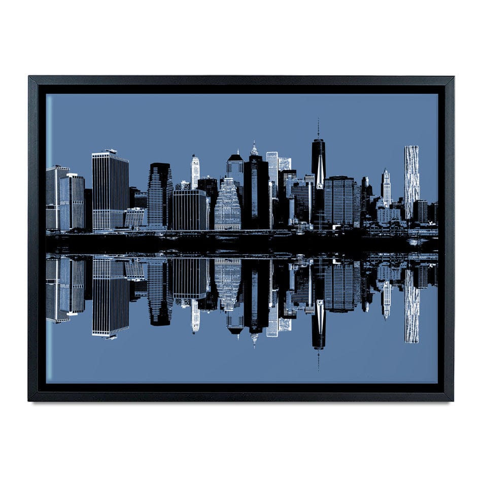 Manhattan Reflections Canvas Print wall art product Drop of Light / Shutterstock