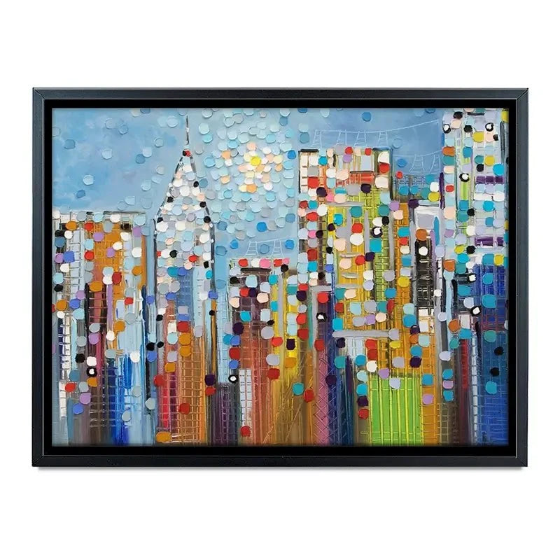Manhattan Skyline Canvas Print Manhattan Skyline Canvas Print wall art product Ekaterina Ermilkina