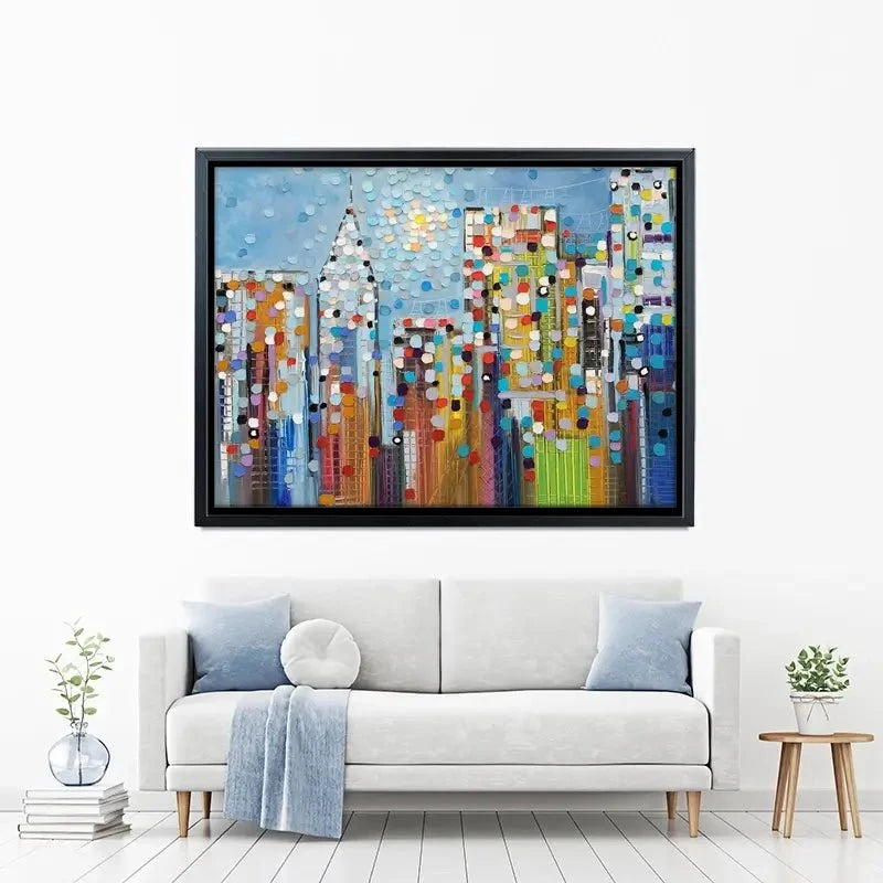 Manhattan Skyline Canvas Print Manhattan Skyline Canvas Print wall art product Ekaterina Ermilkina