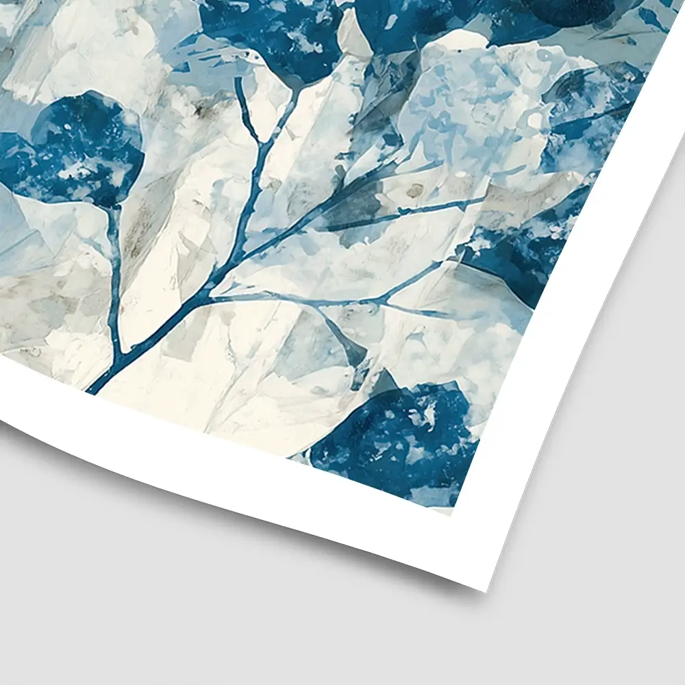 Manhattan Skyline With Blossoms Square Art Print Manhattan Skyline With Blossoms Square Art Print wall art product Chromatic Storm Studio