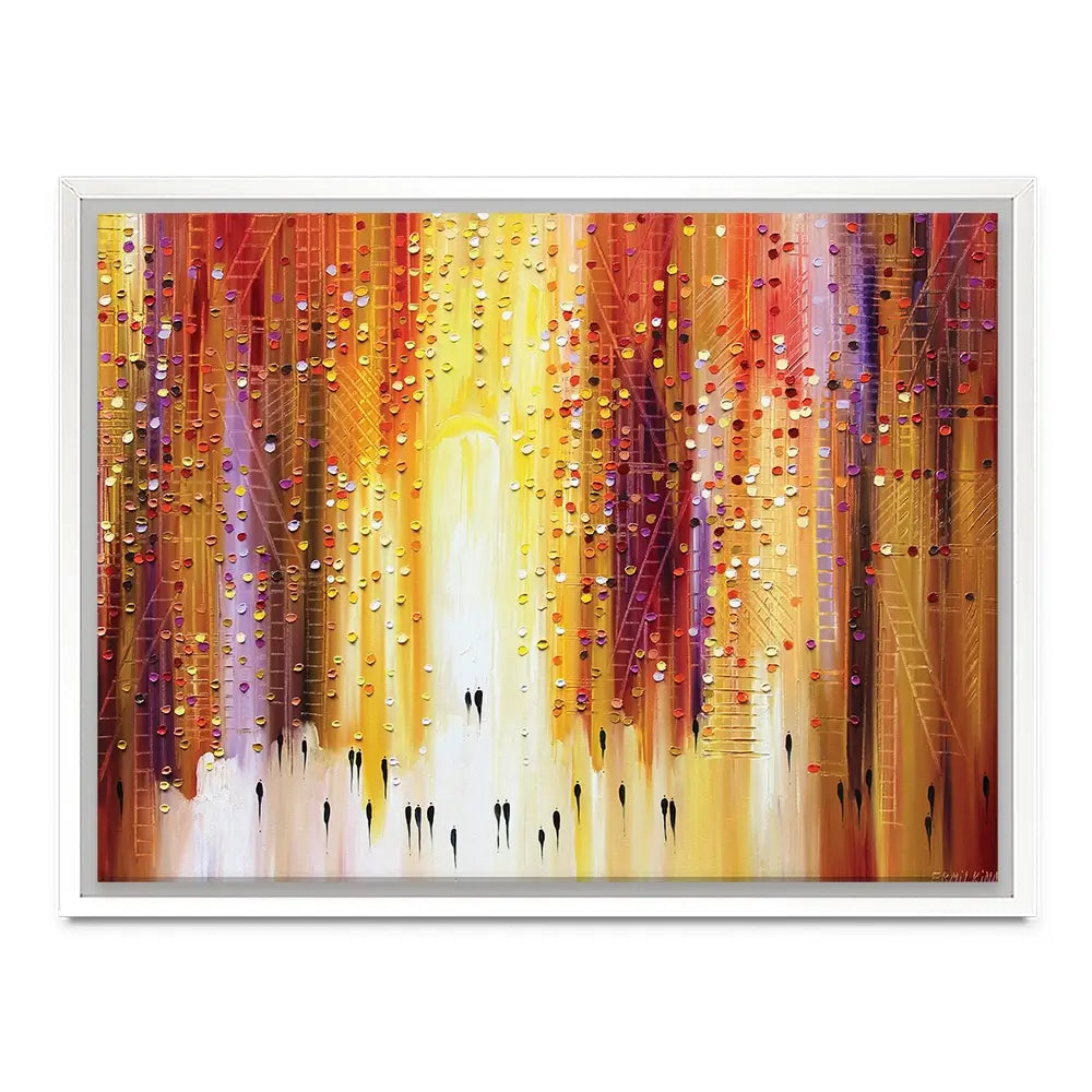 Manhattanhenge Canvas Print Manhattanhenge Canvas Print wall art product Ekaterina Ermilkina