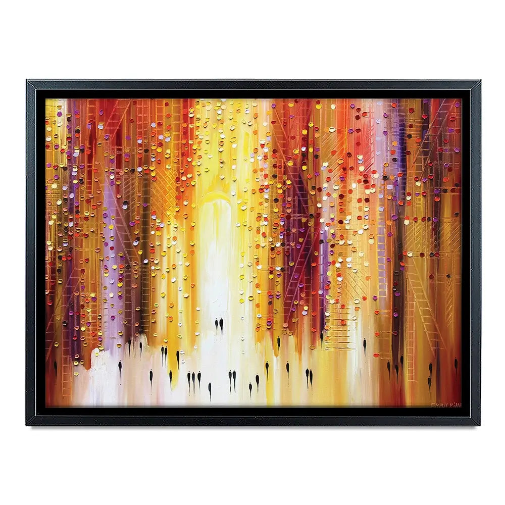 Manhattanhenge Canvas Print Manhattanhenge Canvas Print wall art product Ekaterina Ermilkina