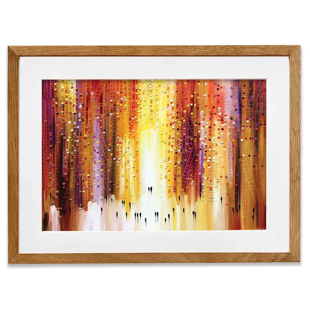 Manhattanhenge Framed Art Print Manhattanhenge Framed Art Print wall art product Ekaterina Ermilkina