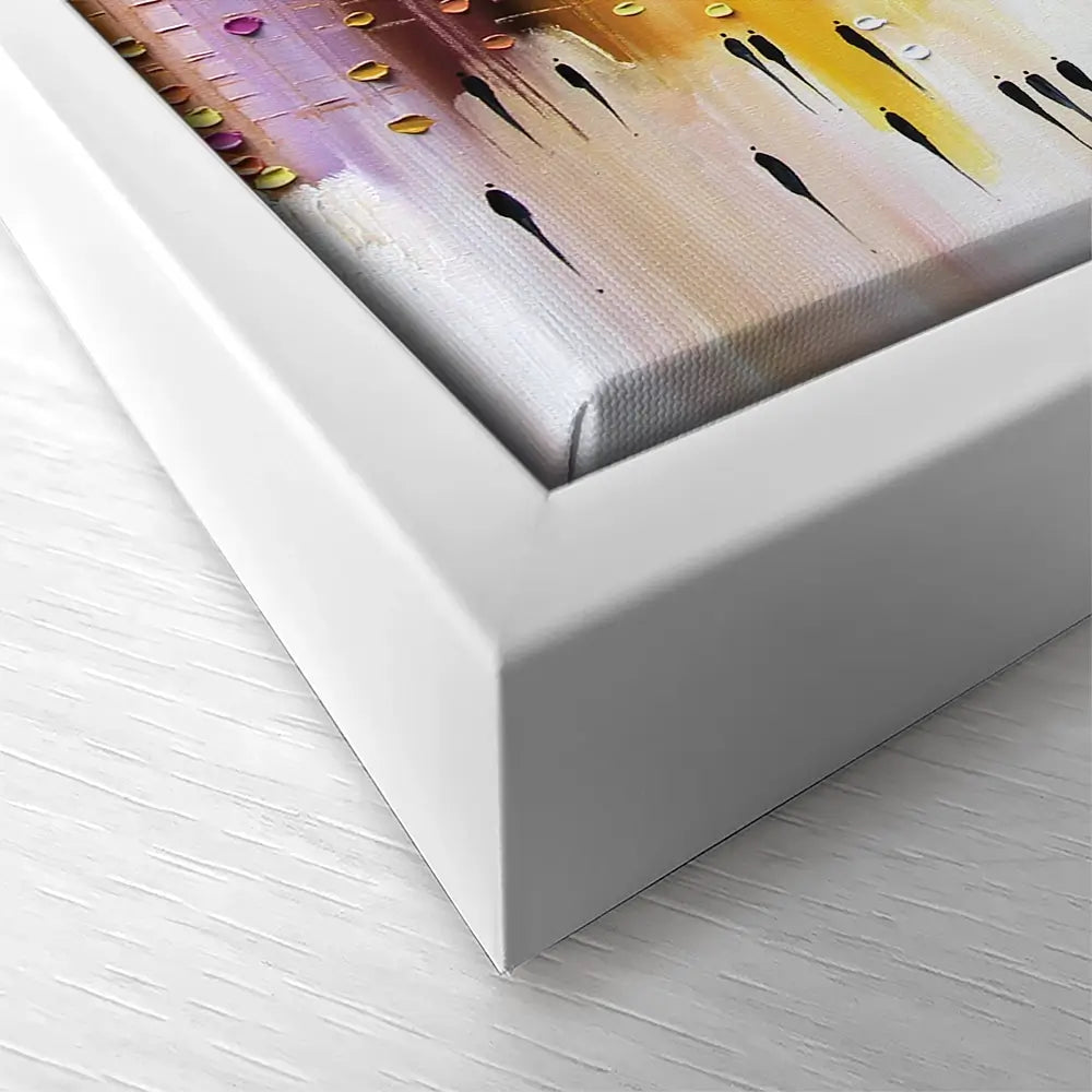 Manhattanhenge Square Canvas Print Manhattanhenge Square Canvas Print wall art product Art Print Shop