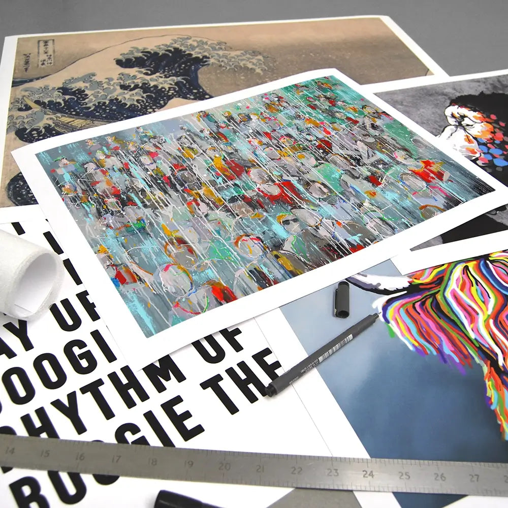Marathon Art Print Marathon Art Print wall art product Studio Paint-Ing