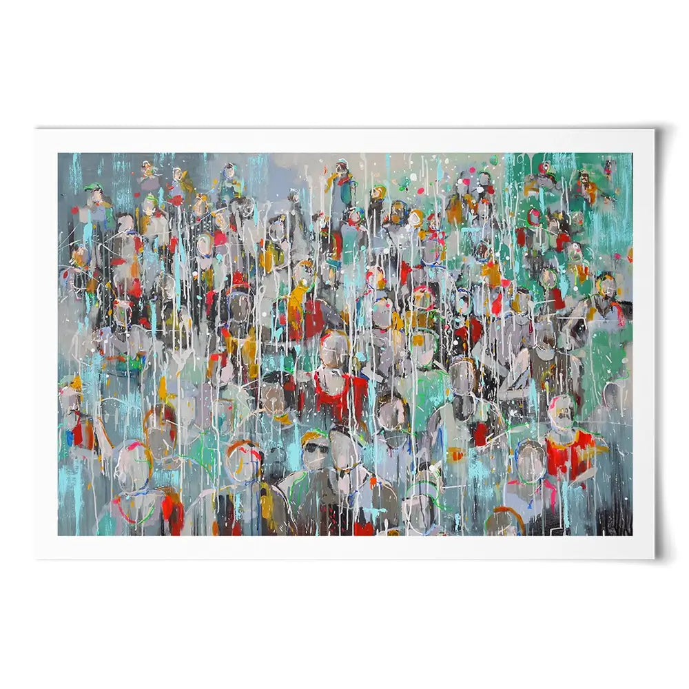 Marathon Art Print Marathon Art Print wall art product Studio Paint-Ing