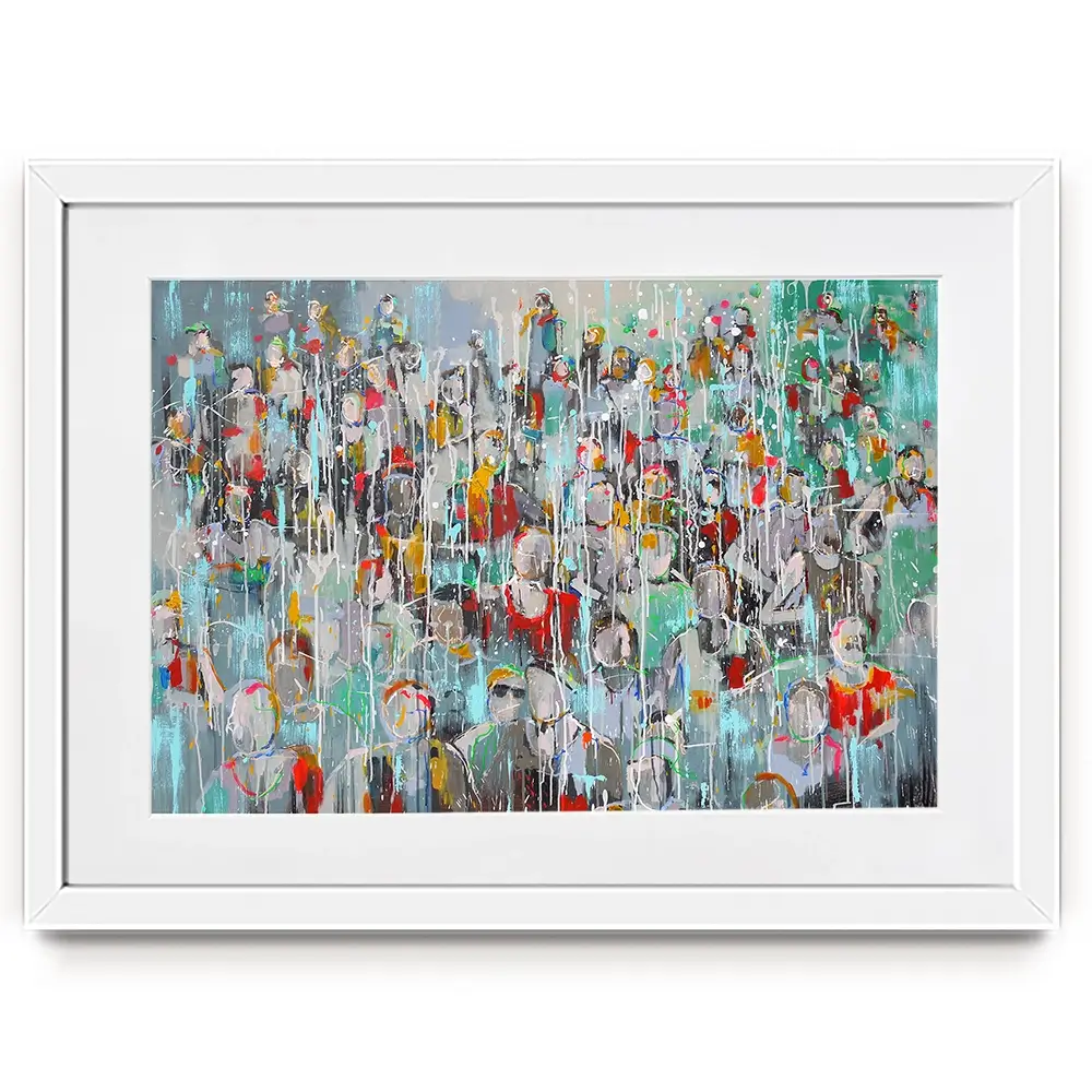 Marathon Framed Art Print Marathon Framed Art Print wall art product Studio Paint-Ing