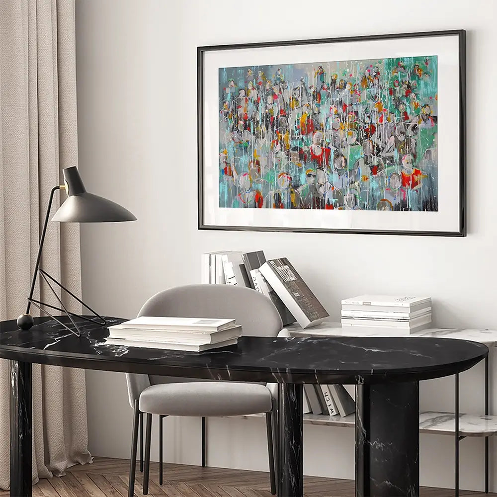 Marathon Framed Art Print Marathon Framed Art Print wall art product Studio Paint-Ing