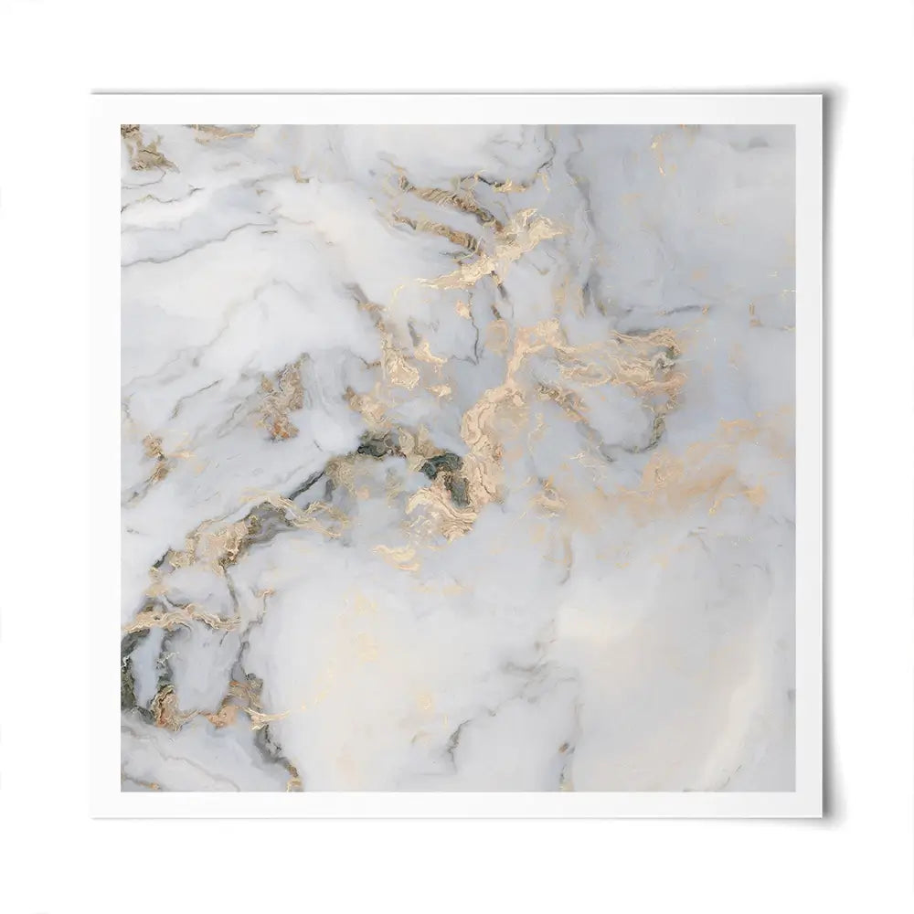 Marble Effect Square Art Print Marble Effect Square Art Print wall art product Art Print Shop