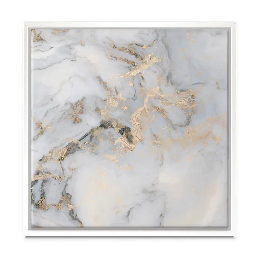 Marble Effect Square Canvas Print Marble Effect Square Canvas Print wall art product Art Print Shop