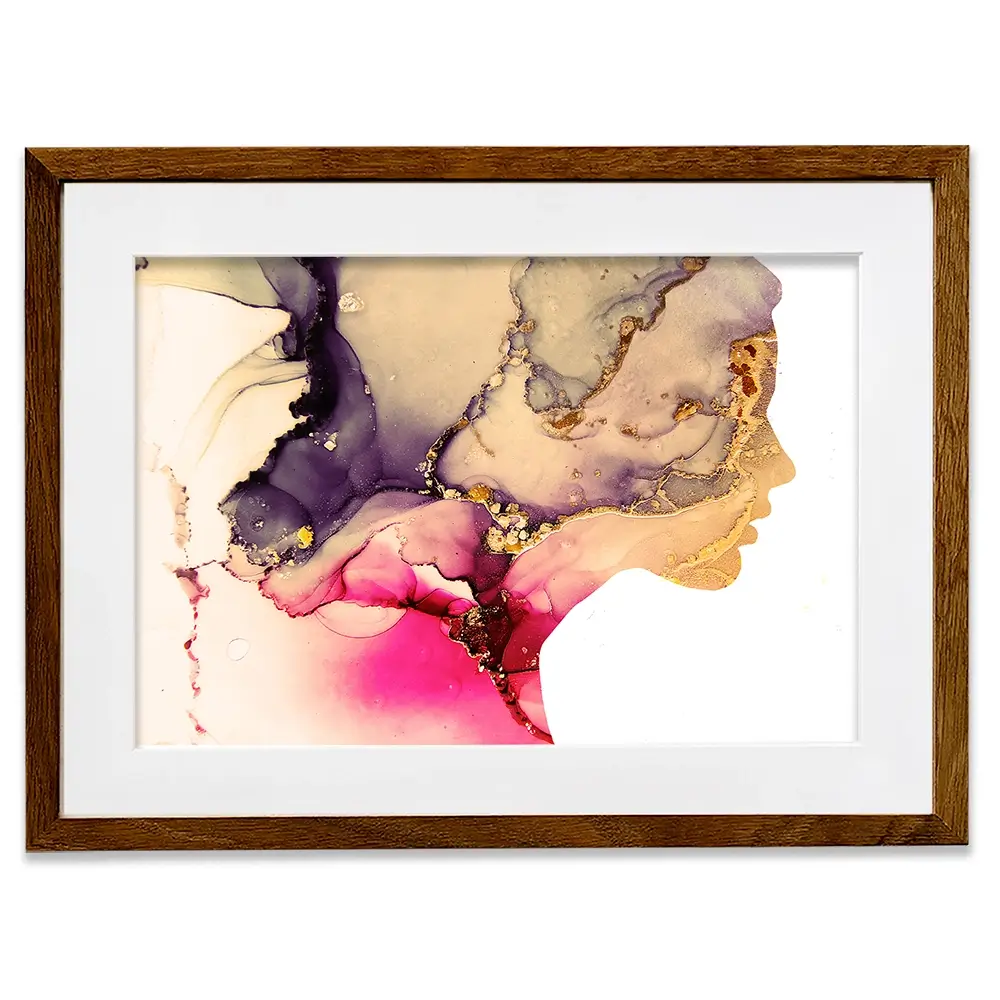 Marbled Face Framed Art Print Marbled Face Framed Art Print wall art product Art Print Shop