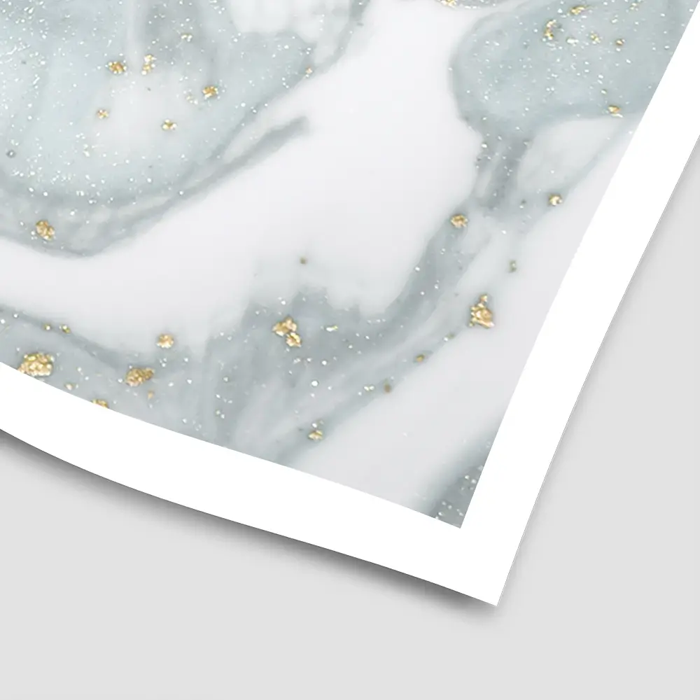 Marbled Grey Hues Square Art Print Marbled Grey Hues Square Art Print wall art product CARACOLLA / Shutterstock