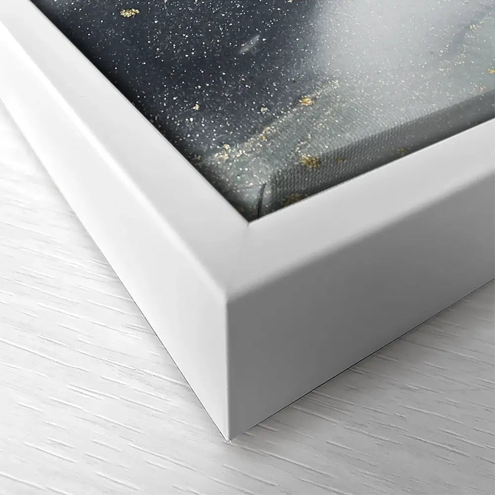 Marbled Grey Hues Square Canvas Print Marbled Grey Hues Square Canvas Print wall art product CARACOLLA / Shutterstock