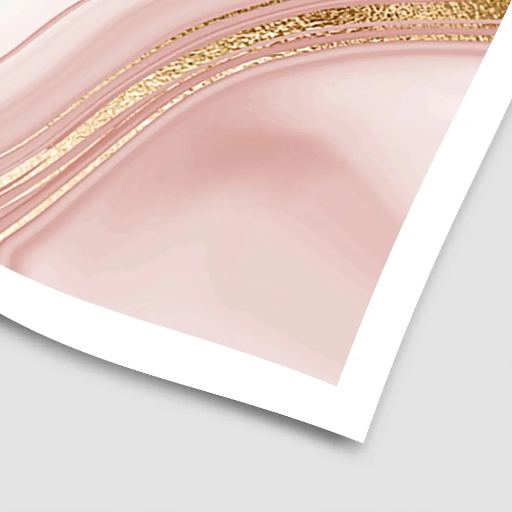 Marbled Rose Art Print Marbled Rose Art Print wall art product NikaMooni / Shutterstock