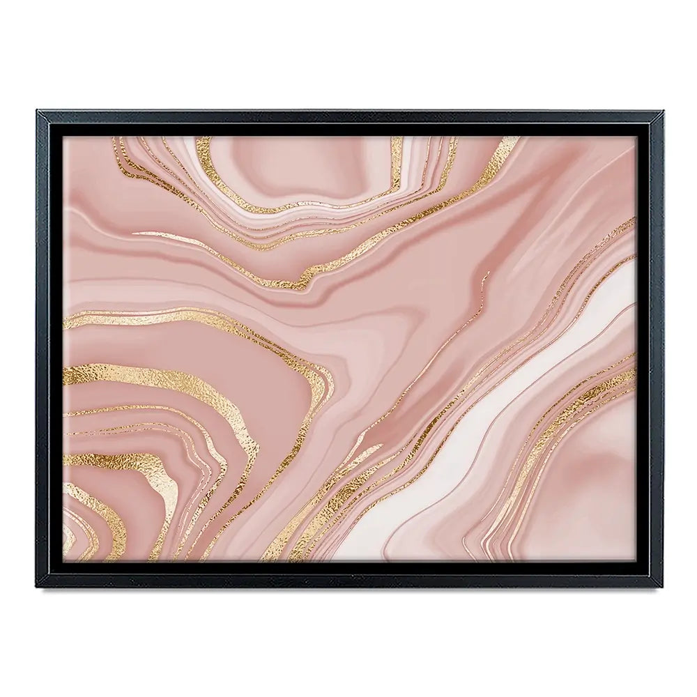 Marbled Rose Canvas Print Marbled Rose Canvas Print wall art product NikaMooni / Shutterstock
