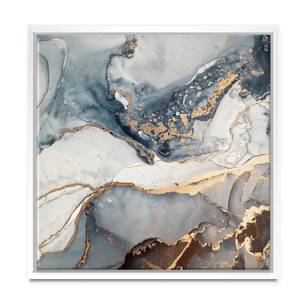 Marbled Square Canvas Print Marbled Square Canvas Print wall art product coldsun777 / Shutterstock