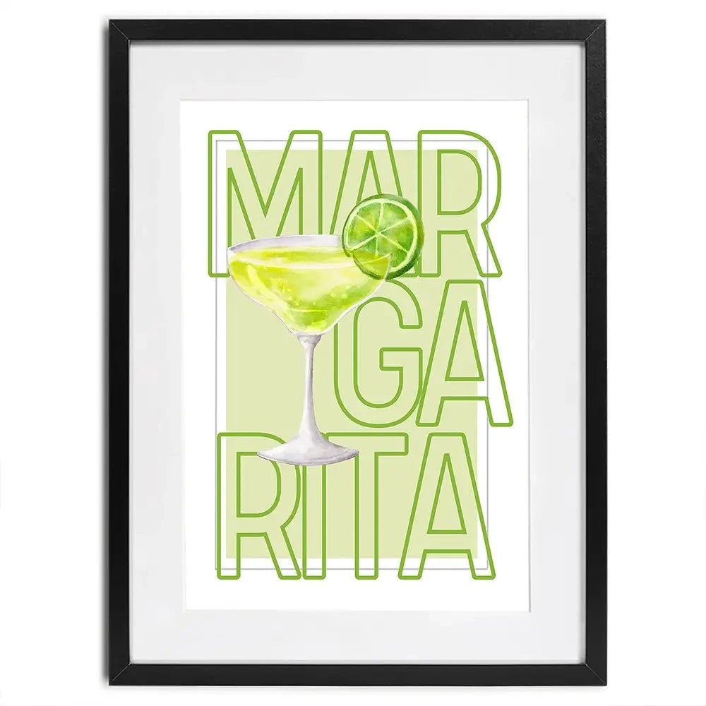 Margarita Framed Art Print Margarita Framed Art Print wall art product Art Print Shop