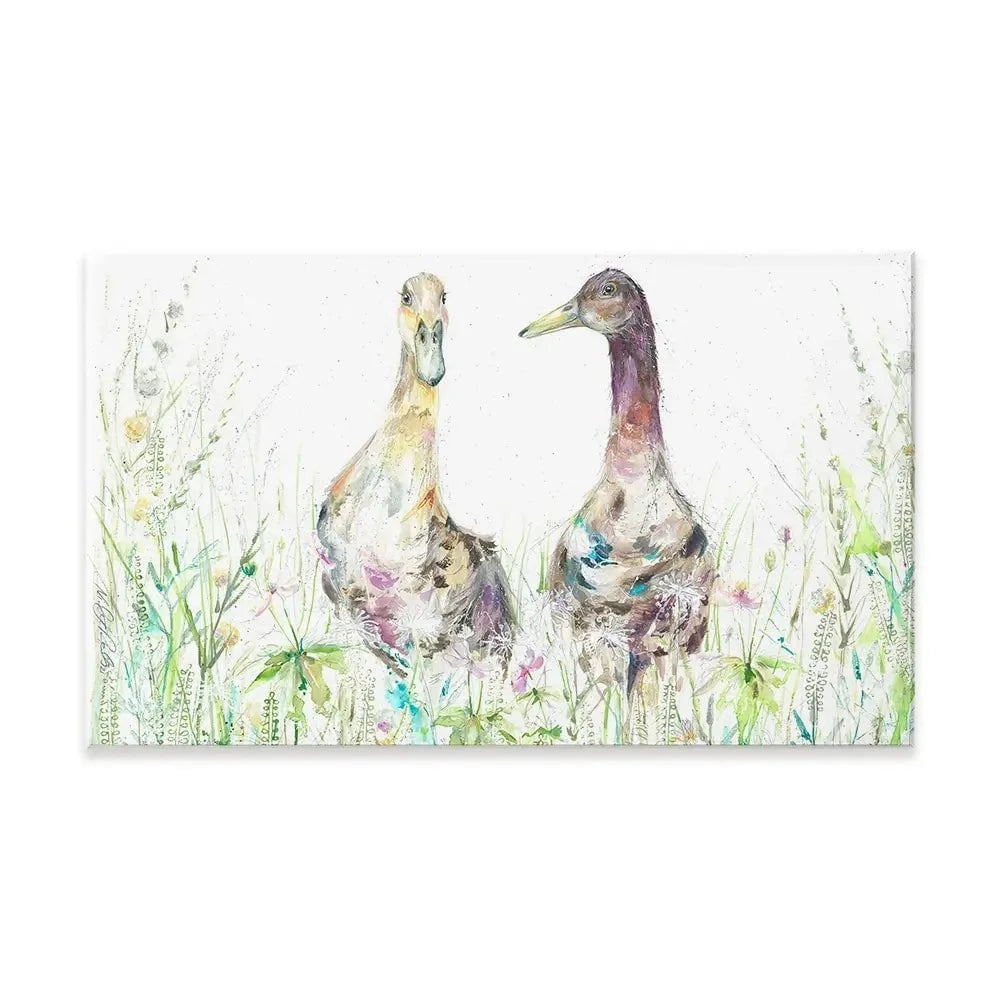 Margo And Jerry Canvas Print Margo And Jerry Canvas Print wall art product Nicola Jane Rowles