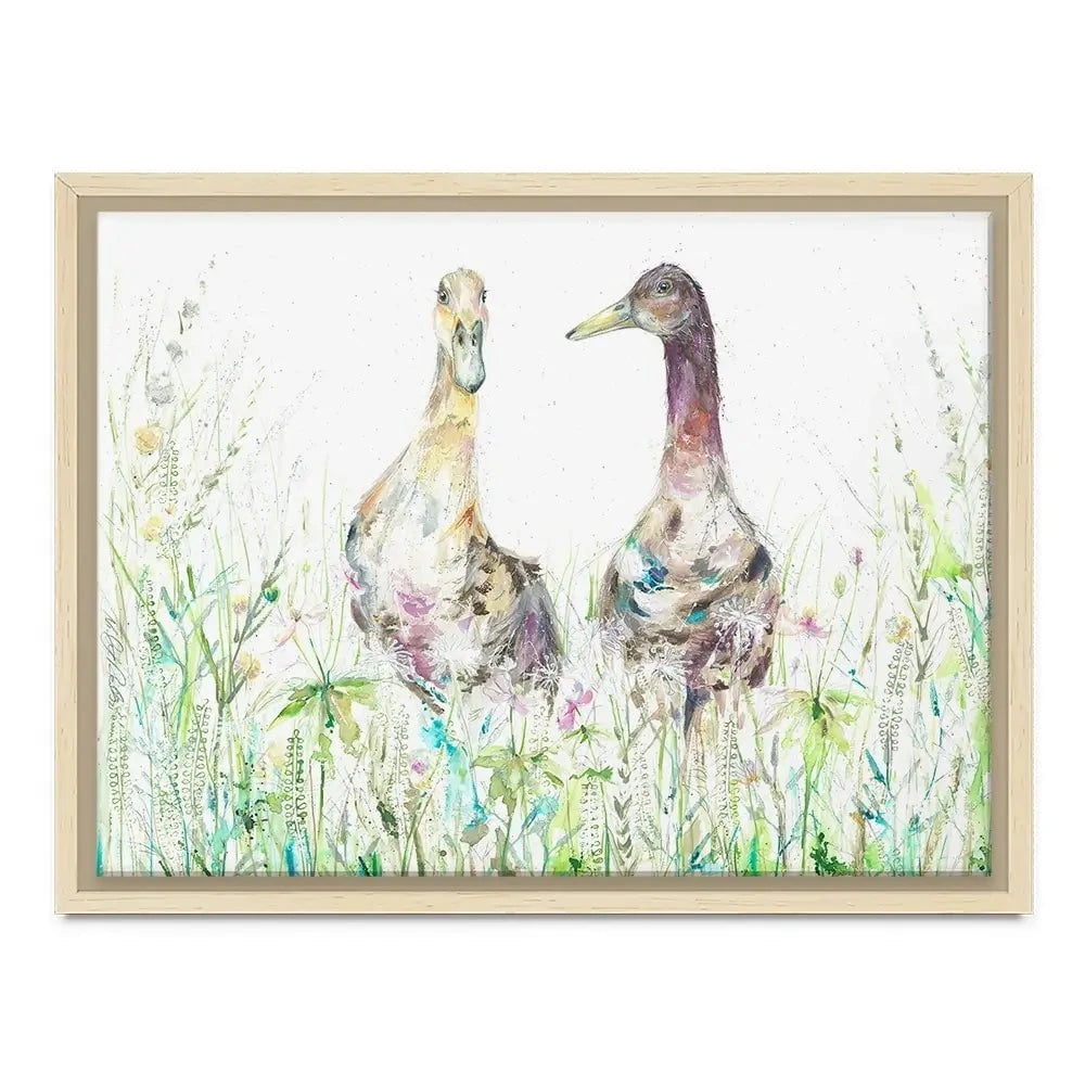 Margo And Jerry Canvas Print Margo And Jerry Canvas Print wall art product Nicola Jane Rowles