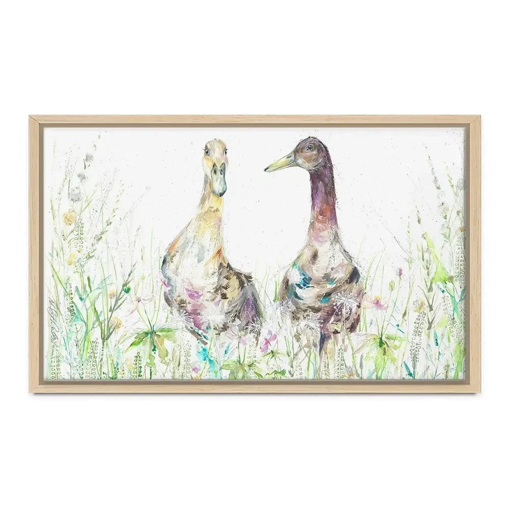 Margo And Jerry Canvas Print Margo And Jerry Canvas Print wall art product Nicola Jane Rowles