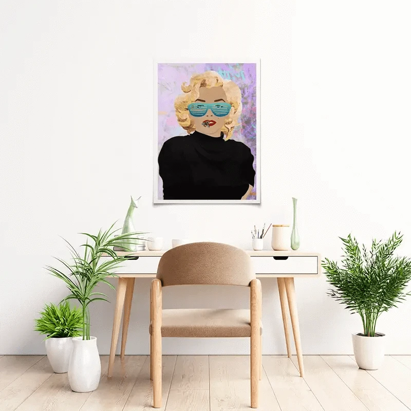 Marilyn Monroe Bee Art Print Marilyn Monroe Bee Art Print wall art product Sarah Manovski
