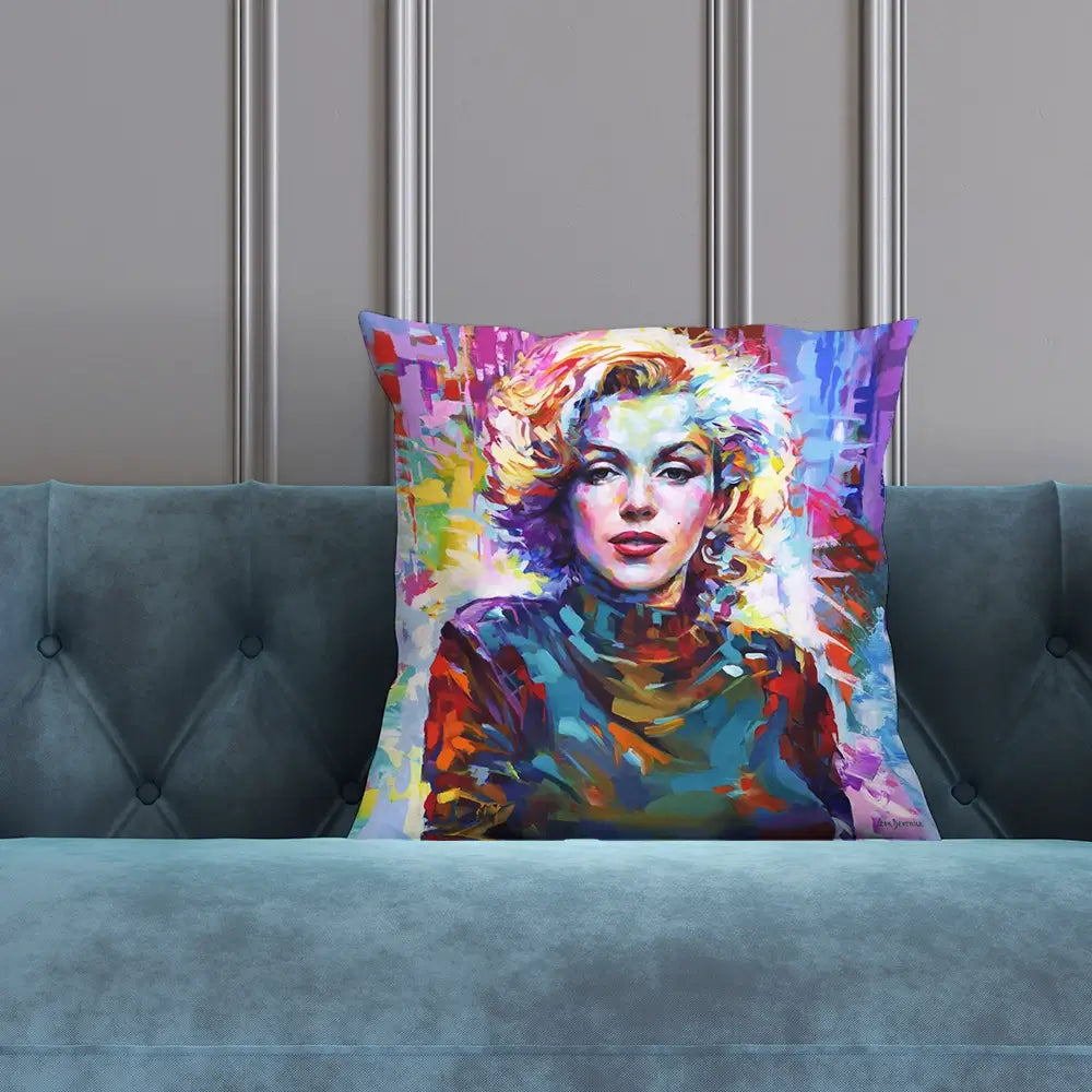 Marilyn Monroe Cushion Marilyn Monroe Cushion wall art product Leon Devenice