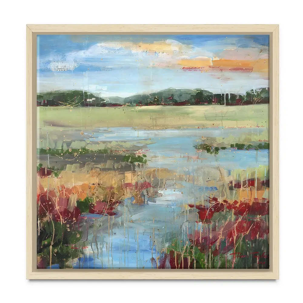Marsh Always Dream 2 Square Canvas Print Marsh Always Dream 2 Square Canvas Print wall art product Tiffani Taylor - Independent