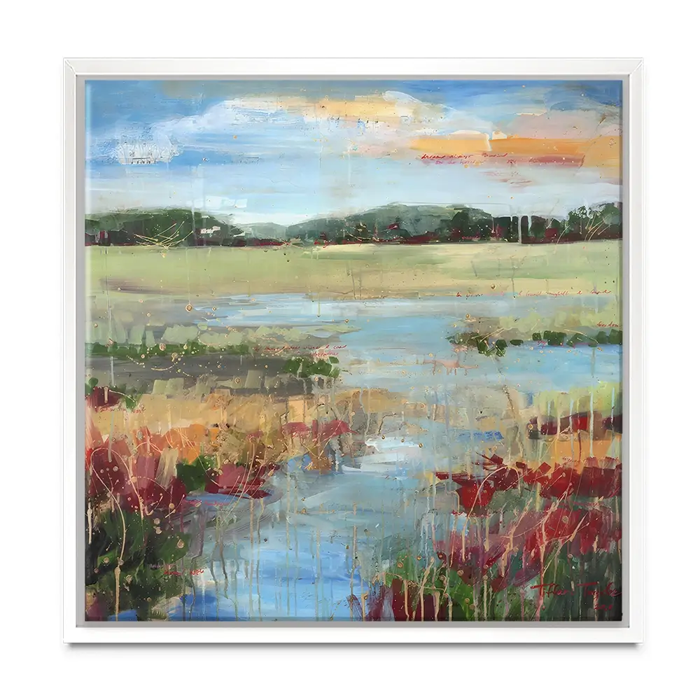 Marsh Always Dream 2 Square Canvas Print Marsh Always Dream 2 Square Canvas Print wall art product Tiffani Taylor - Independent