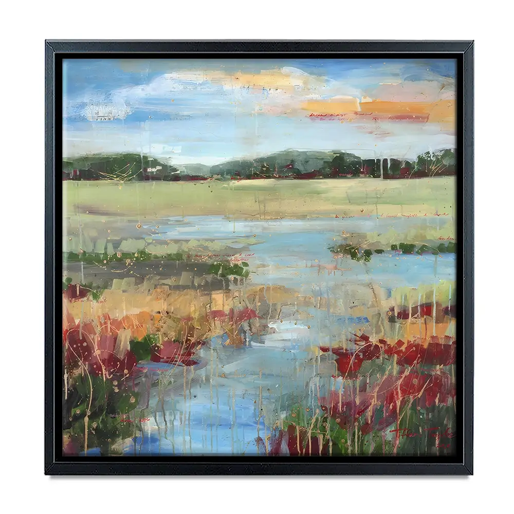 Marsh Always Dream 2 Square Canvas Print Marsh Always Dream 2 Square Canvas Print wall art product Tiffani Taylor - Independent