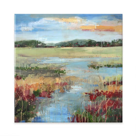 Marsh Always Dream 2 Square Canvas Print Marsh Always Dream 2 Square Canvas Print wall art product Tiffani Taylor - Independent