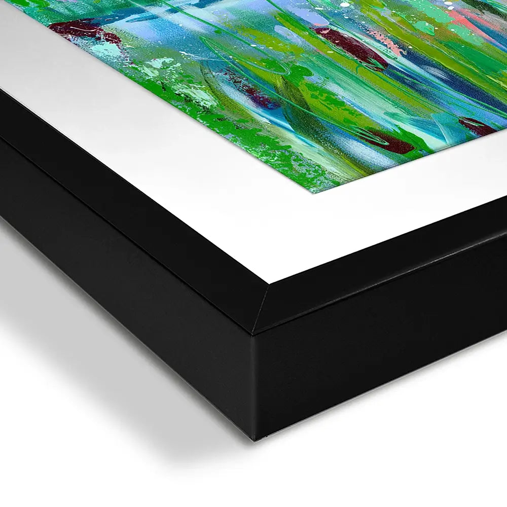 Marsh Mellow Square Framed Art Print Marsh Mellow Square Framed Art Print wall art product Estelle Grengs - Independent