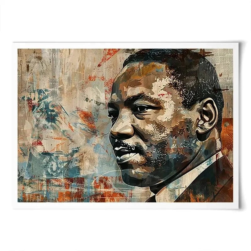 Martin Luther King Art Print Martin Luther King Art Print wall art product Franklyn Gregory - Independent