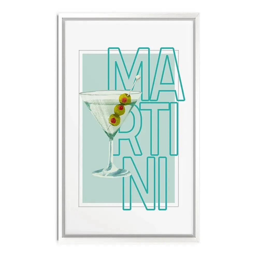 Martini Canvas Print Martini Canvas Print wall art product Art Print Shop