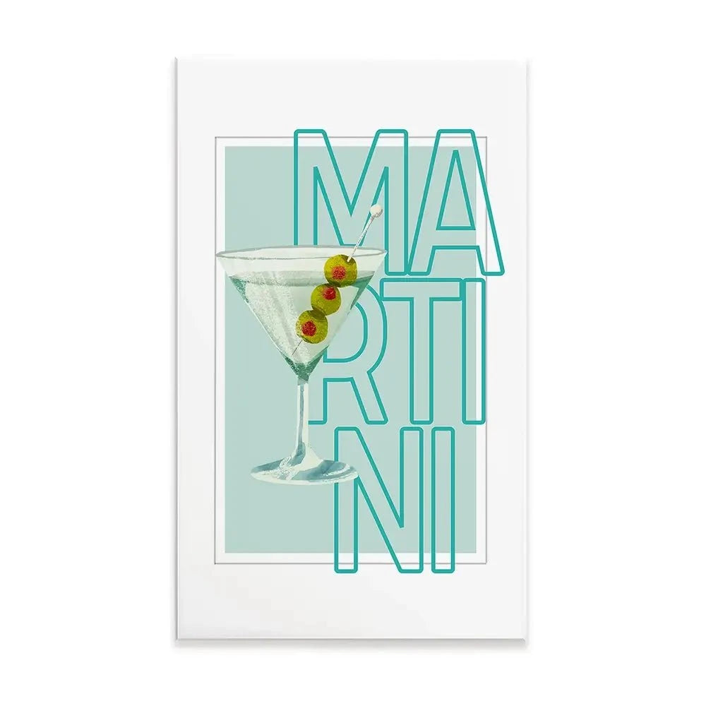 Martini Canvas Print Martini Canvas Print wall art product Art Print Shop