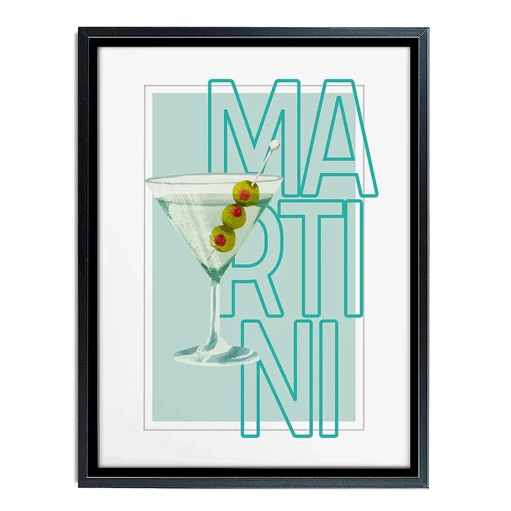 Martini Canvas Print Martini Canvas Print wall art product Art Print Shop