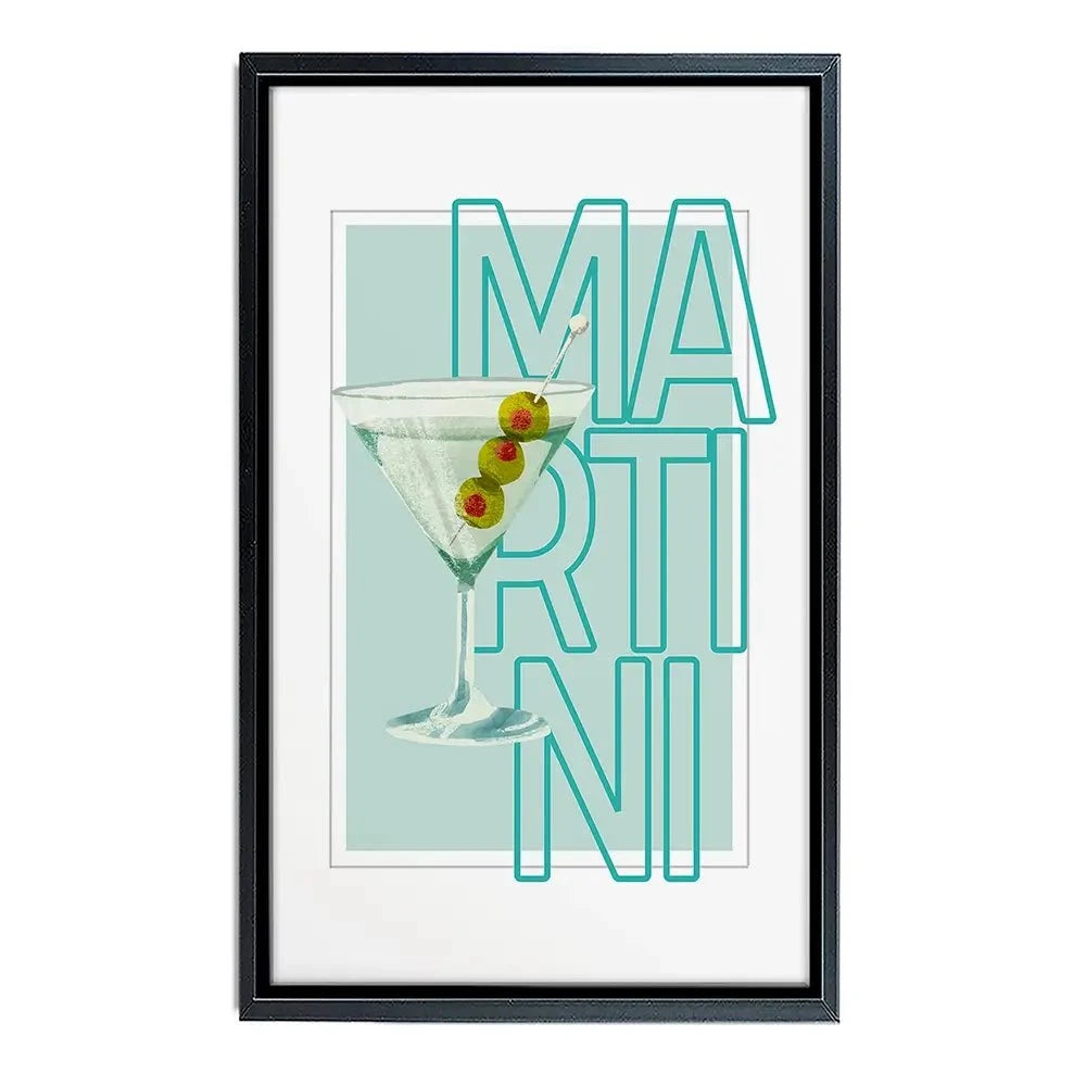 Martini Canvas Print Martini Canvas Print wall art product Art Print Shop