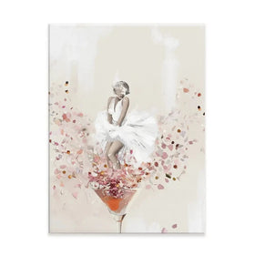 Martini Marilyn Canvas Print Martini Marilyn Canvas Print wall art product Isabella Karolewicz